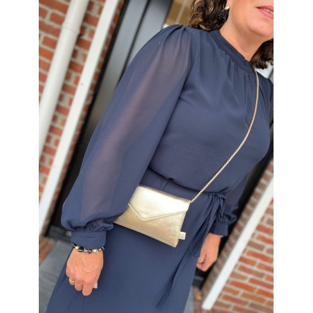 Vila longdress donkerblauw